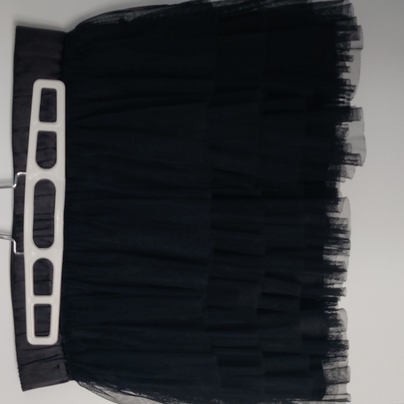 Black layered skirt - Picture 4 of 5